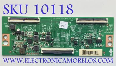 T-CON PARA TV HISENSE / NUMERO DE PARTE 297411 / RSAG7.820.11383/ROH / 315481 / RSAG7.820.11383/ROH VER.A / RSAG7.820.11383/ROH VER.B / CQC12134069483 / PANEL HD750Y1U72-T0L2 / DISPLAY HV750QUB-F91 / MODELOS 75A6H / 75A65H / 75U6H